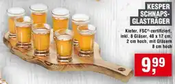 Handelshof KESPER Schnaps-Glasträger Angebot