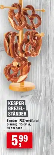Handelshof KESPER BREZEL-STÄNDER Angebot