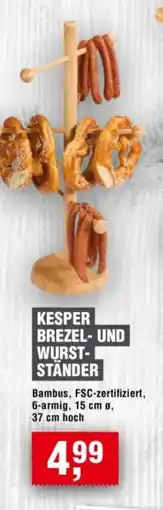 Handelshof KESPER BREZEL- UND WURST-STÄNDER Angebot