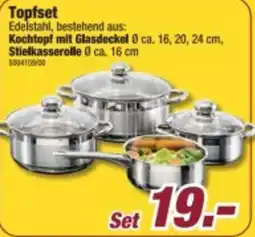 Poco Topfset Edelstahl Angebot