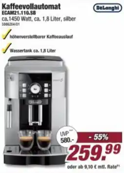 Poco Kaffeenvollautomat DeLonghi Angebot