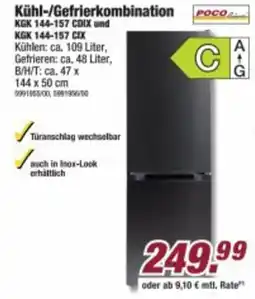 Poco Kühl-/Gefrierkombination POCO Angebot