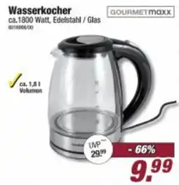 Poco GOURMETmaxx Wasserkocher Angebot