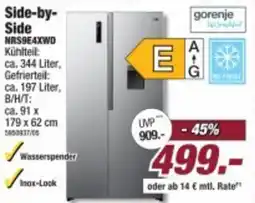 Poco gorenje Side-by-Side Angebot