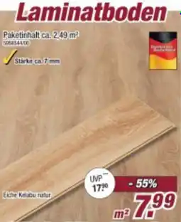 Poco Laminatboden Eiche Kalabu natur Angebot