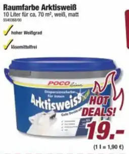 Poco POCO Raumfarbe Arktisweiß Angebot