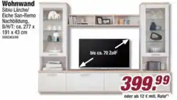 Poco Wohnwand Sibiu Lärche/Eiche San-Remo Nachbildung Angebot