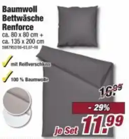 Poco Baumwoll Bettwäsche Renforce Angebot