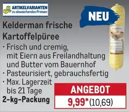 METRO Kelderman frische Kartoffelpüree Angebot