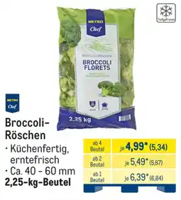 METRO METRO Chef Broccoli-Röschen Angebot