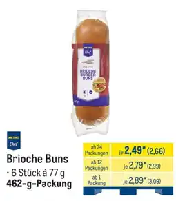 METRO Metro Chef Brioche Buns Angebot