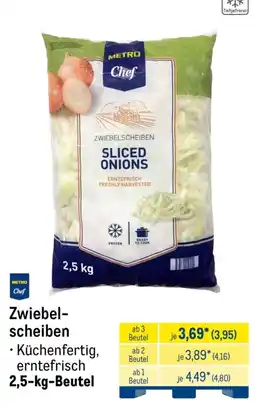 METRO METRO Chef Zwiebelscheiben Angebot