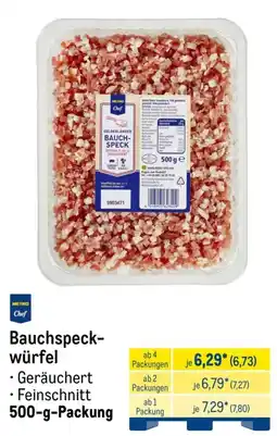 METRO METRO Chef Bauchspeck-würfel Angebot