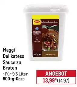 METRO Maggi Delikatess Sauce zu Braten Angebot