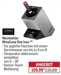METRO Weinkühler WineCase One Inox Angebot