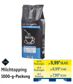 METRO RIOBA Milchtopping Angebot
