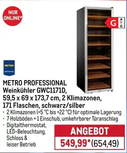 METRO METRO PROFESSIONAL Weinkühler GWC1171D Angebot