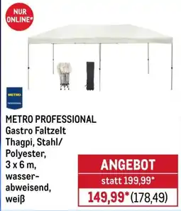 METRO METRO PROFESSIONAL Gastro Faltzelt Angebot
