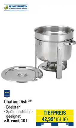 METRO Chafing Dish Angebot