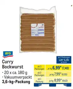METRO Curry Bockwurst Angebot