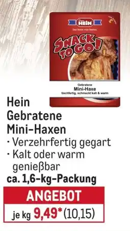 METRO Hein Gebratene Mini-Haxen Angebot