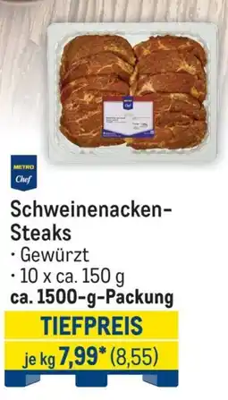 METRO METRO Chef Schweinenacken-Steaks Angebot
