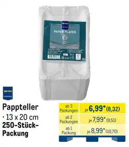 METRO Pappteller Angebot