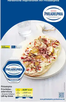 METRO Philadelphia Frischkäsezubereitung · Kräuter & Natur Angebot