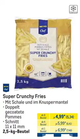 METRO Metro Chef Super Crunchy Fries Angebot