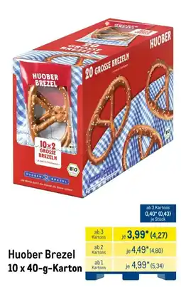 METRO Huober Brezel Angebot