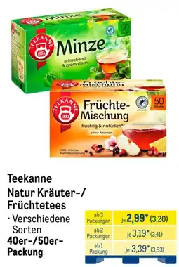 METRO Teekanne Natur Kräuter-/Früchtetees Angebot