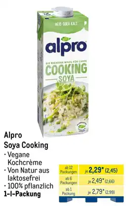 METRO Alpro Soya Cooking Angebot