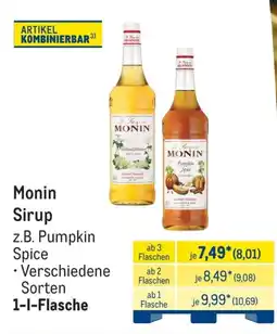 METRO Monin Sirup Angebot