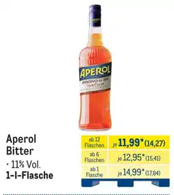 METRO Aperol Bitter Angebot