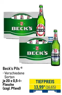 METRO Beck's Pils Angebot