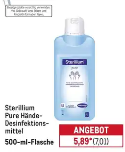 METRO Sterillium Pure Hände-Desinfektionsmittel Angebot
