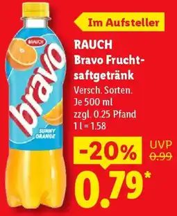 Lidl RAUCH Bravo Fruchtsaftgetränk Angebot