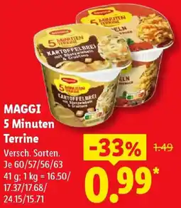 Lidl MAGGI 5 Minuten Terrine Angebot