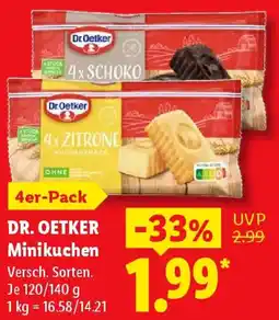 Lidl DR. OETKER Minikuchen Angebot