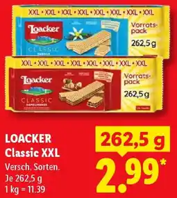 Lidl Loacker Classic XXL Angebot