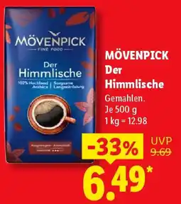 Lidl MÖVENPICK Der Himmlische Angebot