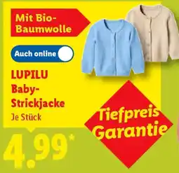 Lidl LUPILU Baby-Strickjacke Angebot