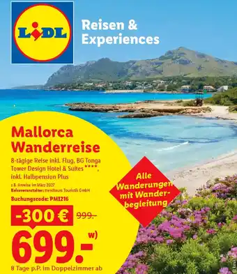 Lidl Mallorca Wanderreise Angebot
