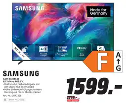 MediaMarkt SAMSUNG GMR 65 R85 H 65" Micro RGB TV Angebot