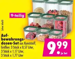 Mäc Geiz Aufbewahrungs-dosen-Set aus Kunststoff Angebot