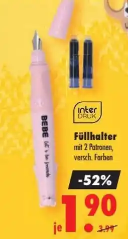 Mäc Geiz BEBE Füllhalter Angebot