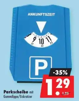 Mäc Geiz Parkscheibe mit Gummilippe/Eiskratzer Angebot