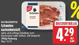 NP Discount GUT&GÜNSTIG Schweine-nackenkotelett Angebot