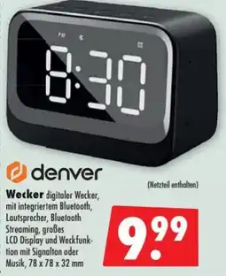 Mäc Geiz denver digitaler Wecker Angebot