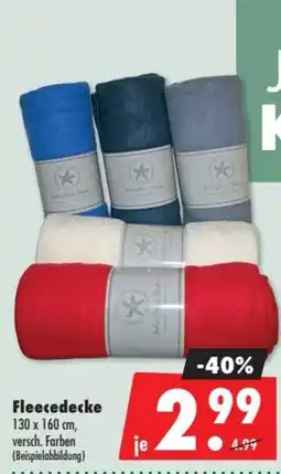 Mäc Geiz Fleece Decke Angebot